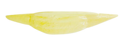 Moustache Mousse Shelf - L 80 x Depth 13 cm. Yellow