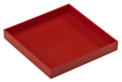 Authentics Stack Stack Tray - Compartment M - 15 x 15 cm. Red