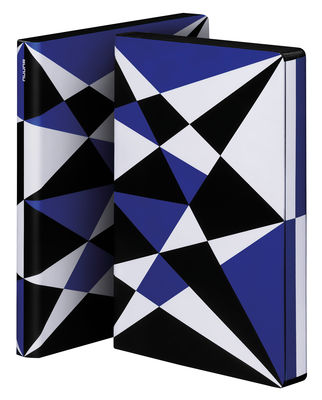Nuuna Kaléidoscope Notepad - L - 256 pages. White,Blue,Black
