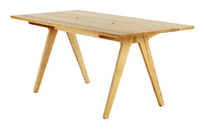 The Hansen Family Remix Table - 8 persons L 180 cm. Blue,Red,Light wood
