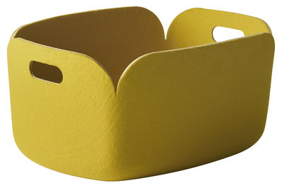 Muuto Restore Basket - 100% recycled. Yellow