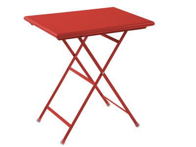 Emu Arc en Ciel Foldable table - Folding - 70 x 50 cm. Red