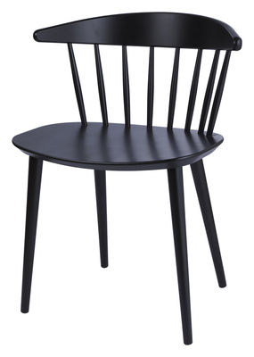 Hay J104 Chair Chair - Wood. Black