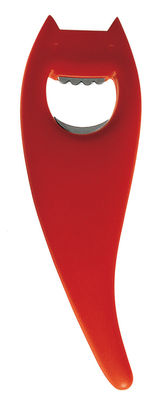 A di Alessi Diabolix Bottle opener - (RED) Limited edition. Red