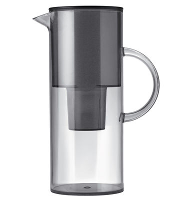 Stelton Classic Water filter jug - With filter. Smoked grey