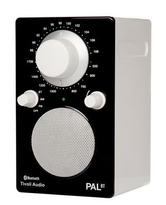 Tivoli Audio Pal BT Radio - Portable - Bluetooth. White,Glossy black