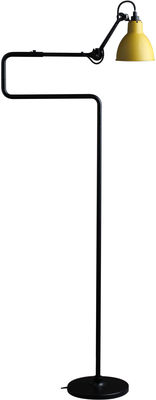 DCW éditions - Lampes Gras N°411 Small reading lamp - H 138 cm. Yellow,Black
