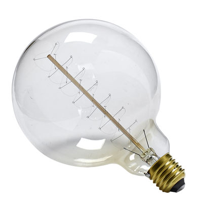 Serax Edison Bulb - 25 W - Ø 10,5 cm. Transparent,Gold