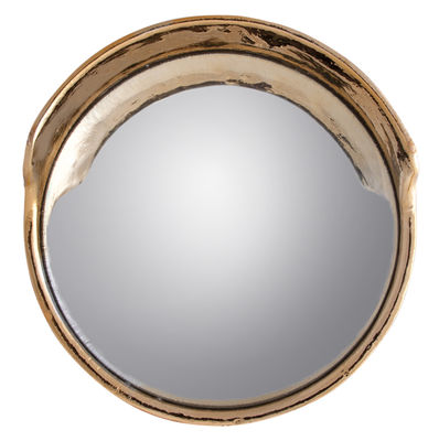 Seletti Focalize Mirror - Convex - Ø 41 cm. Gold