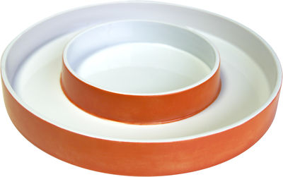 Made in design Editions Vallauris Dish - Ø 37 cm. Orange