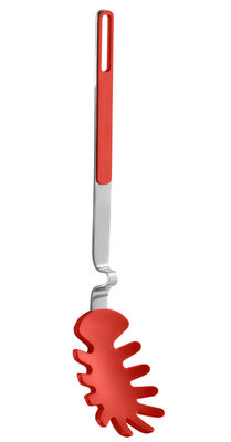 Eva Solo Gravity Pasta spoon. Orangy red