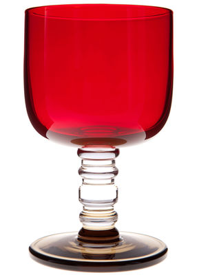 Marimekko Sukat Makkaralla Wine glass. Multicoulered