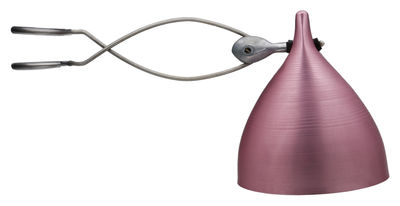 Tsé-Tsé Cornette Lamp with clip - Plain version. Pink