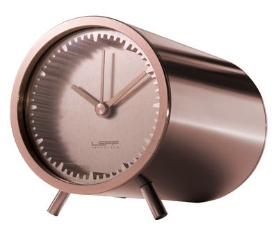 LEFF amsterdam Tube Clock - Ø 5 cm. Copper