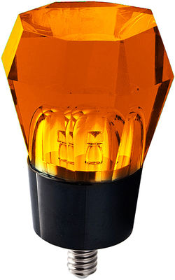 Seletti Crystaled LED bulb. Amber
