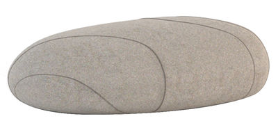 Smarin Marc - Livingstones Floor cushion - Woollen version - Indoor use. Light grey