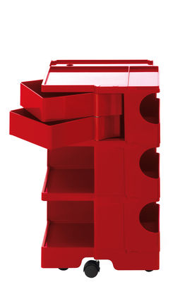 B-LINE Boby Trolley - H 73 cm - 2 drawers. Red