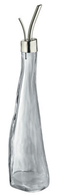Alessi / Vinaigrier Oil bottle. Steel,Transparent