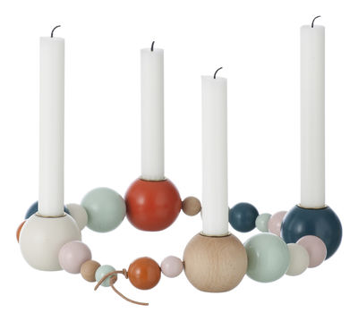 Ferm Living String Candle stick - Modular - L 85 cm. Multicoulered