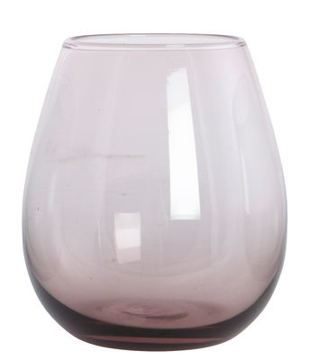 House Doctor Ball Water glass - /H 10 cm. Pale purple