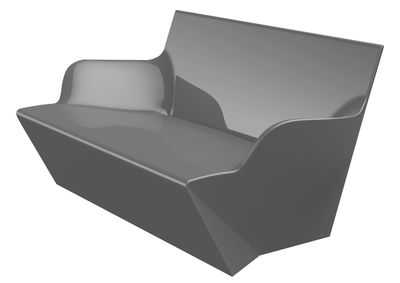 Slide Kami Yon Sofa - Lacquered version. Lacquered grey