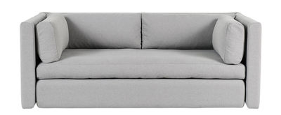 Wrong for Hay Hackney Carriage Straight sofa - 2 seaters - L 200 cm. Light grey