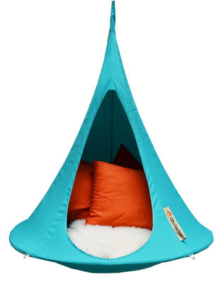 Cacoon Bonsai Hanging tent - Ø 120 cm / For children. Turquoise