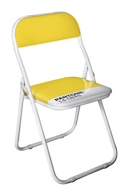 Seletti Pantone Children's chair - Folding chair for kid. Mimosa yellow