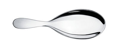Alessi Eat.it Service spoon. Glossy metal