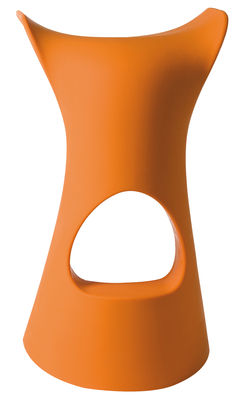 Slide Koncord Bar stool - H 73 cm - Plastic. Orange