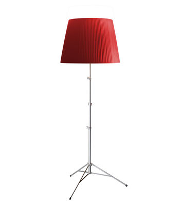 Pallucco Baby Gilda Floor lamp - H 91 to 153,5 cm. Red