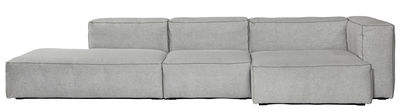 Hay Soft Mags Corner sofa - Right armrest - L 302 cm. Light grey