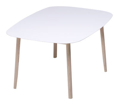 Mattiazzi Branca Table - 110 x 180 cm. White,Ash