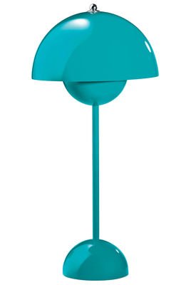 And Tradition FlowerPot VP3 Table lamp. Turquoise