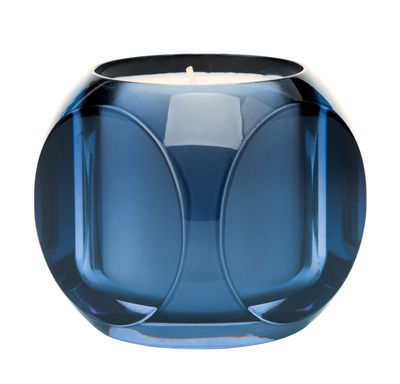 Kartell Fragrances Dice Perfumed candle - H 7,5 cm - 40 hours. Blue