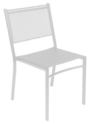 Fermob Costa Stackable chair. White
