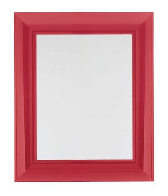 Kartell Francois Ghost Mirror - Large - 88 x 111 cm. Red