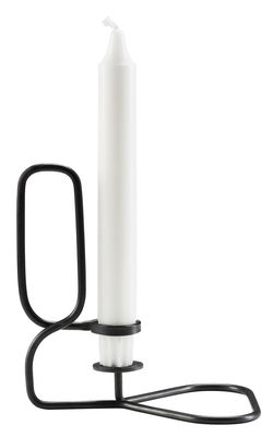 Hay Lup Table Candle stick - Triangle. Black
