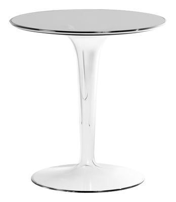 Kartell Tip Top Supplement table. Crystal