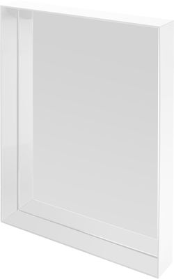 Kartell Only me Mirror. Glossy opaque white