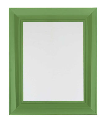 Kartell Francois Ghost Mirror - Large - 88 x 111 cm. Green