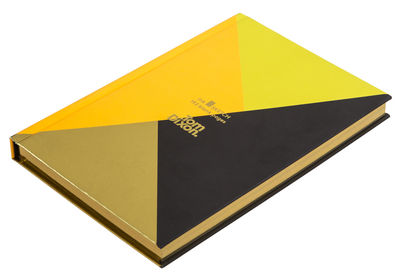 Tom Dixon Ink Sketch Notepad - Sketchbook. Yellow,Black,Gold,Beige