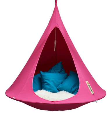 Cacoon Hanging tent - Single Hanging chair. Fuschia