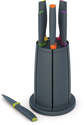 Joseph Joseph Elevate Kitchen knife - With 6 knives. Multicoulered