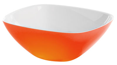 Guzzini Vintage Bowl. White,Orange