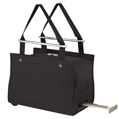Delsey by Starck Osakack Overnight bag - / Wheels - Cabin size. Charcoal grey