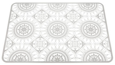 Driade Kosmo Italic Lace Placemat - 45 x 32 cm - Trivet. White