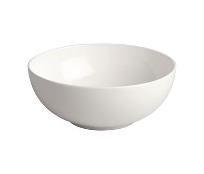 A di Alessi All-time Bowl - time - Bowl in bone china. White