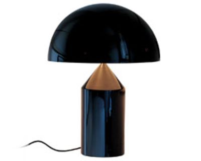 O luce Atollo Table lamp. Black