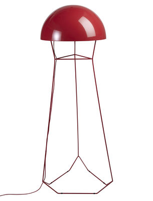 Forestier Dom Floor lamp - H 145 cm. Red